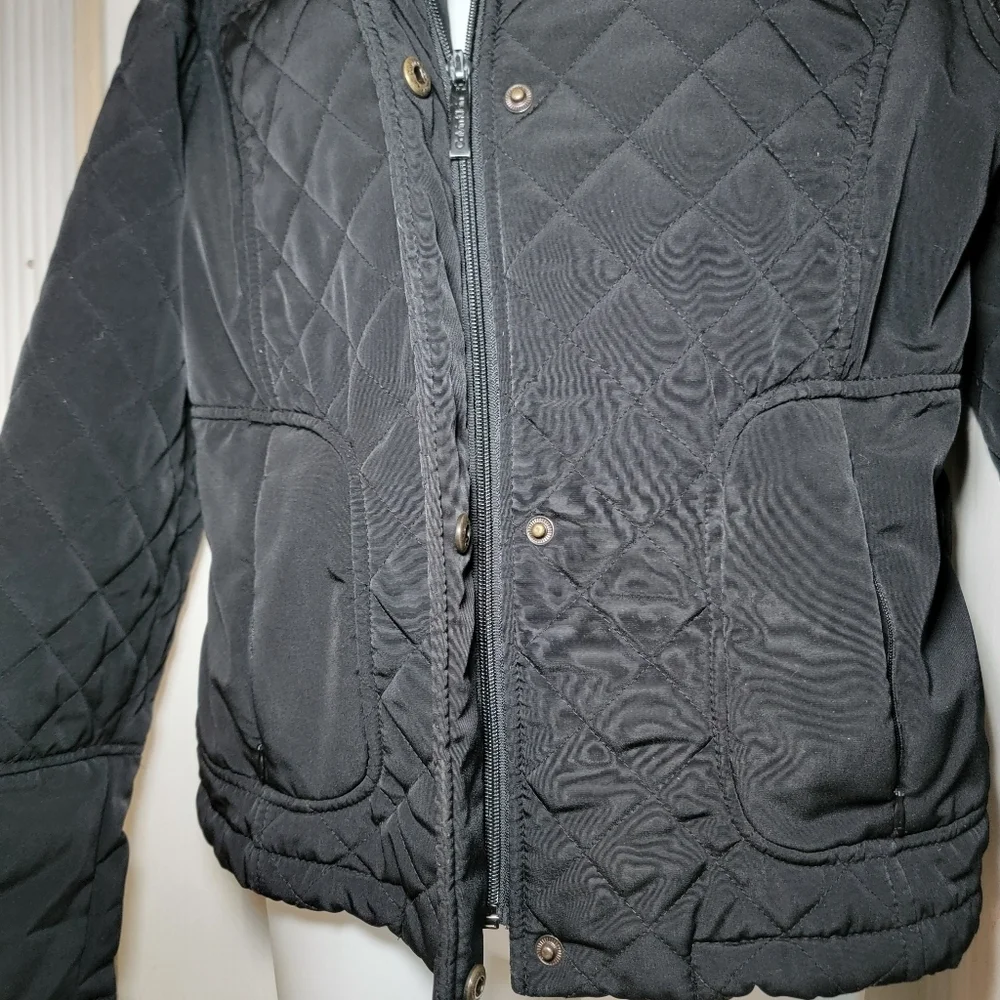 Calvin Klein Women's Black Quilted Puffer Jacket